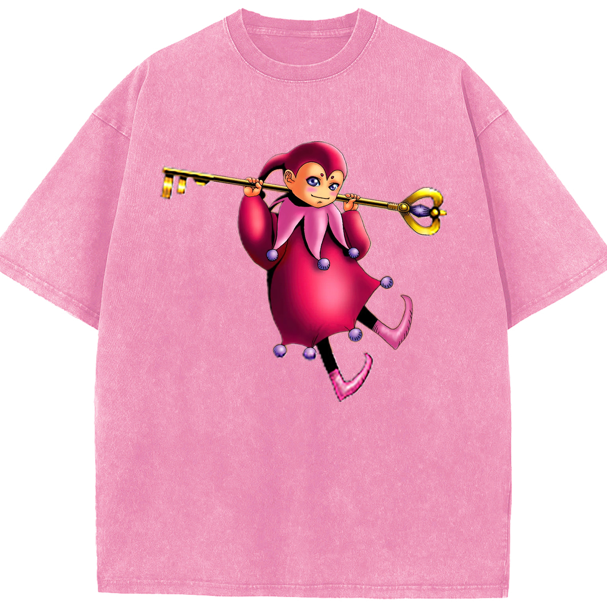 （画像用） 遊☆戯☆王 Yu-Gi-Oh! 綿100% ヴィンテージ風 半袖Tシャツ（フロントプリント）